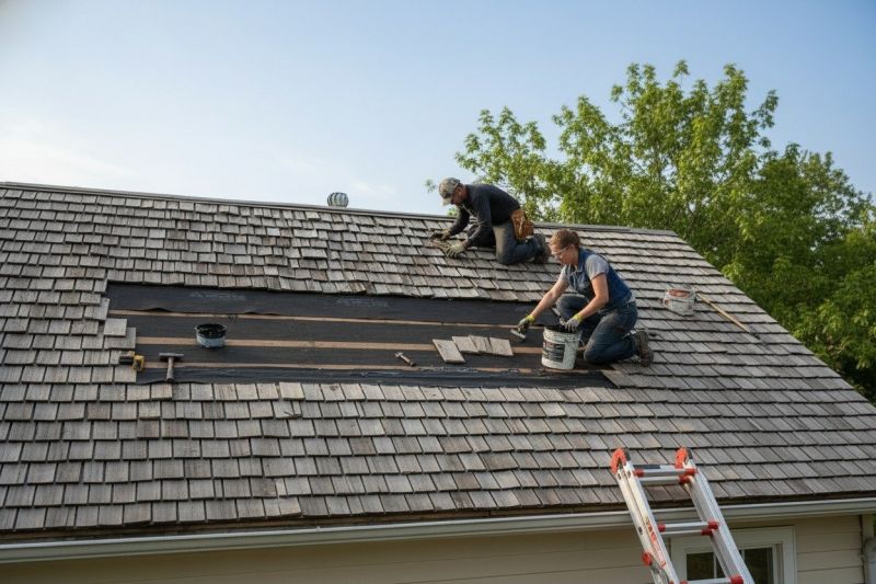 Shake Roof Repair Service