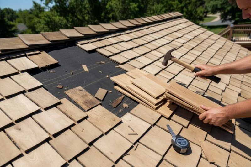 Benefits Of Timely Composite Or Wood Shake Roof Repair For Long-Term Performance